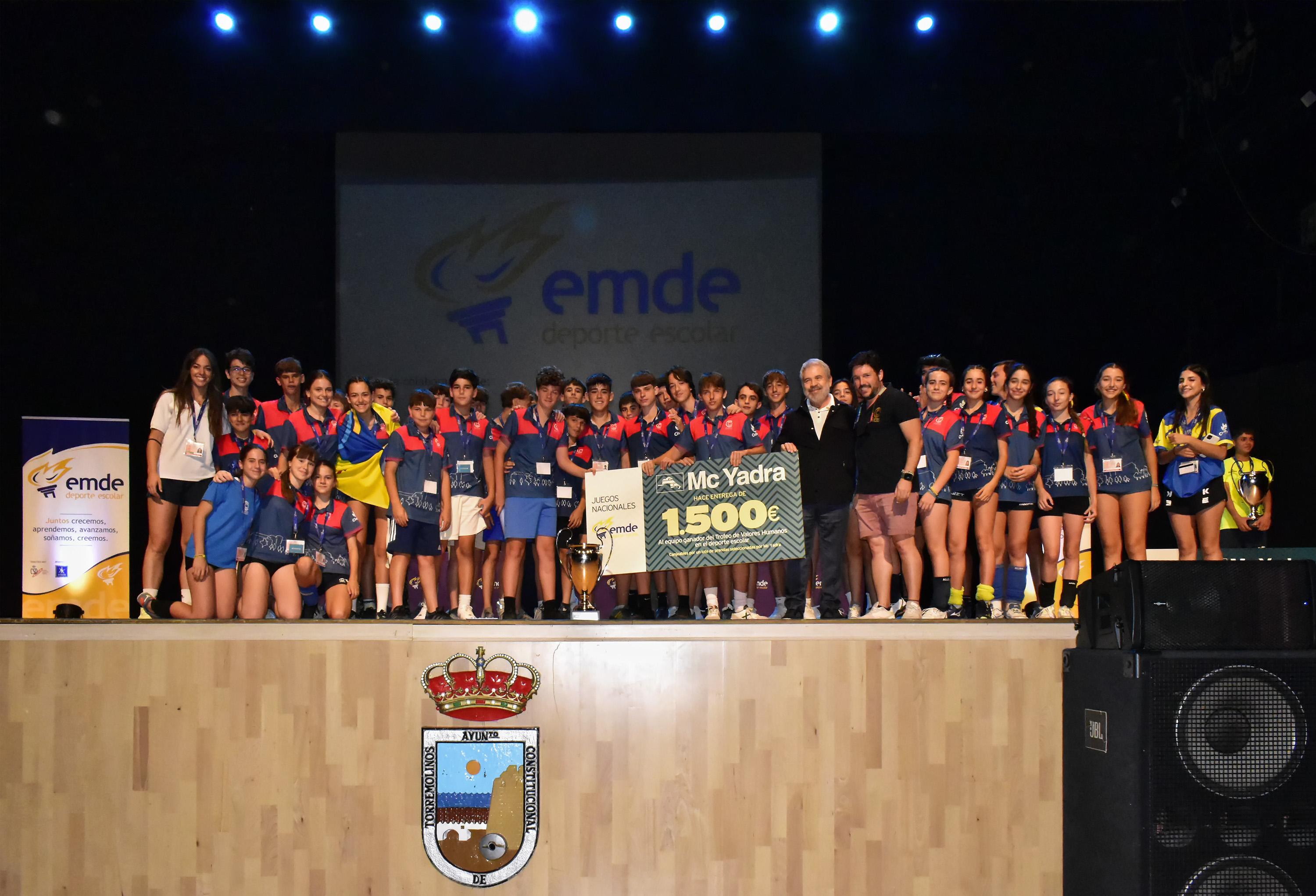 Gran nivel de competición y valores en la semana de infantiles de los Juegos Nacionales Escolares