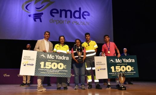 Las luces del Palacio San Miguel de Torremolinos se apagan tras la Clausura de los Juegos Nacionales Escolares EMDE de categoría cadete