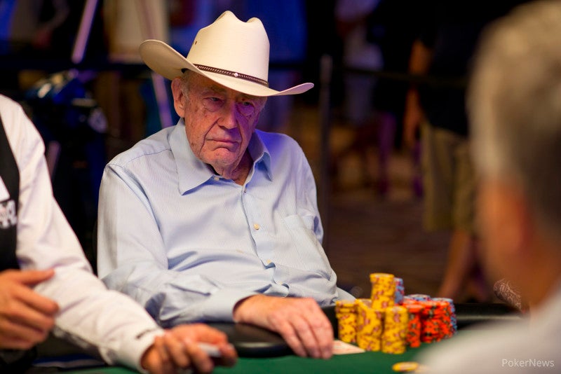 El viejo Doyle Brunson y siete españoles luchan por la gloria en las WSOP