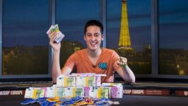 El madrileño Adrián Mateos gana un millón en las WSOPE de París
