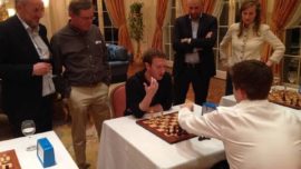 Carlsen, sobre Zuckerberg: «Es increíble lo rápido que aprende»