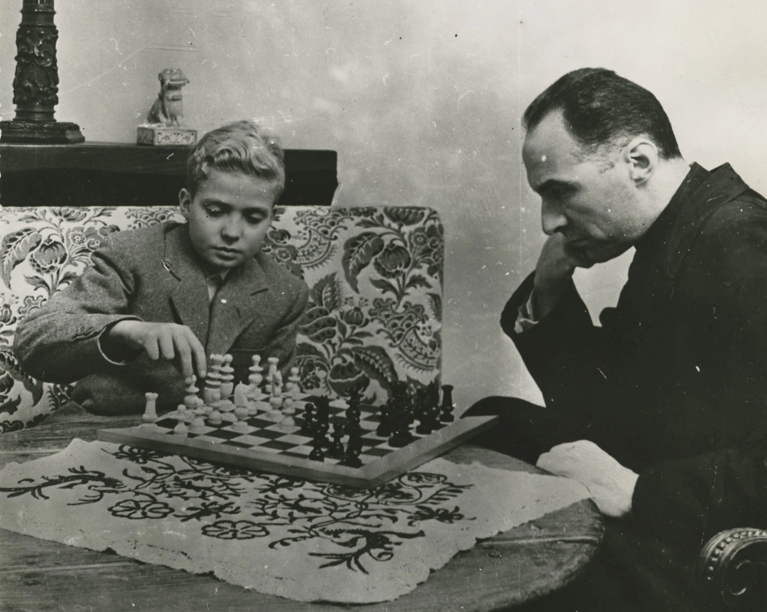 Juan Carlos I y otros reyes que jugaban al ajedrez
