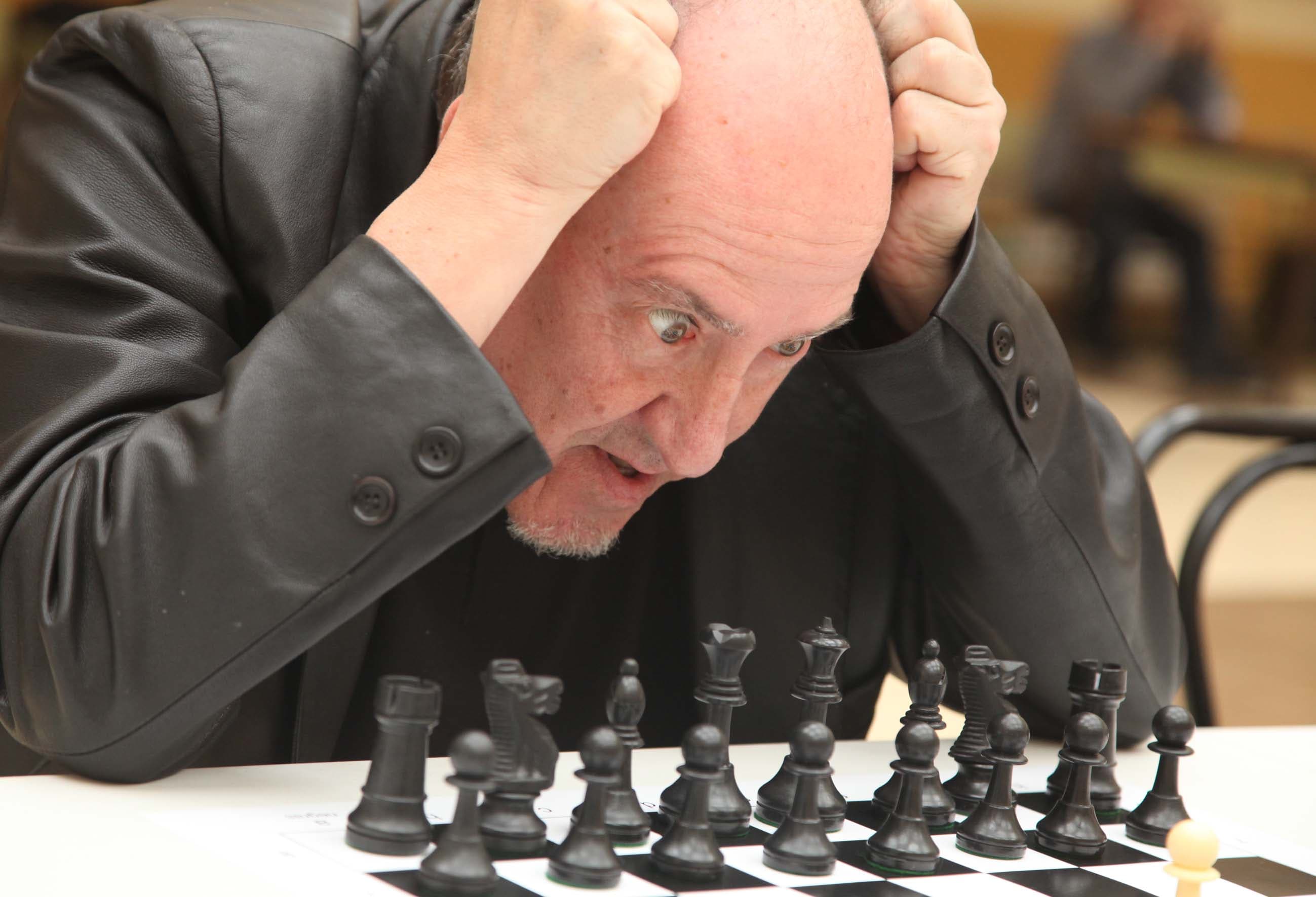 Todas las caras y gestos de los ajedrecistas