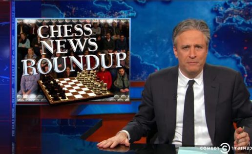 Jon Stewart y la parodia que ofende a los ajedrecistas