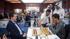 La jugada ilegal de Xavi en el abierto de ajedrez de Qatar