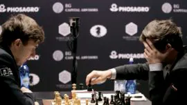 Karjakin gasta su segunda vida y desespera a Carlsen