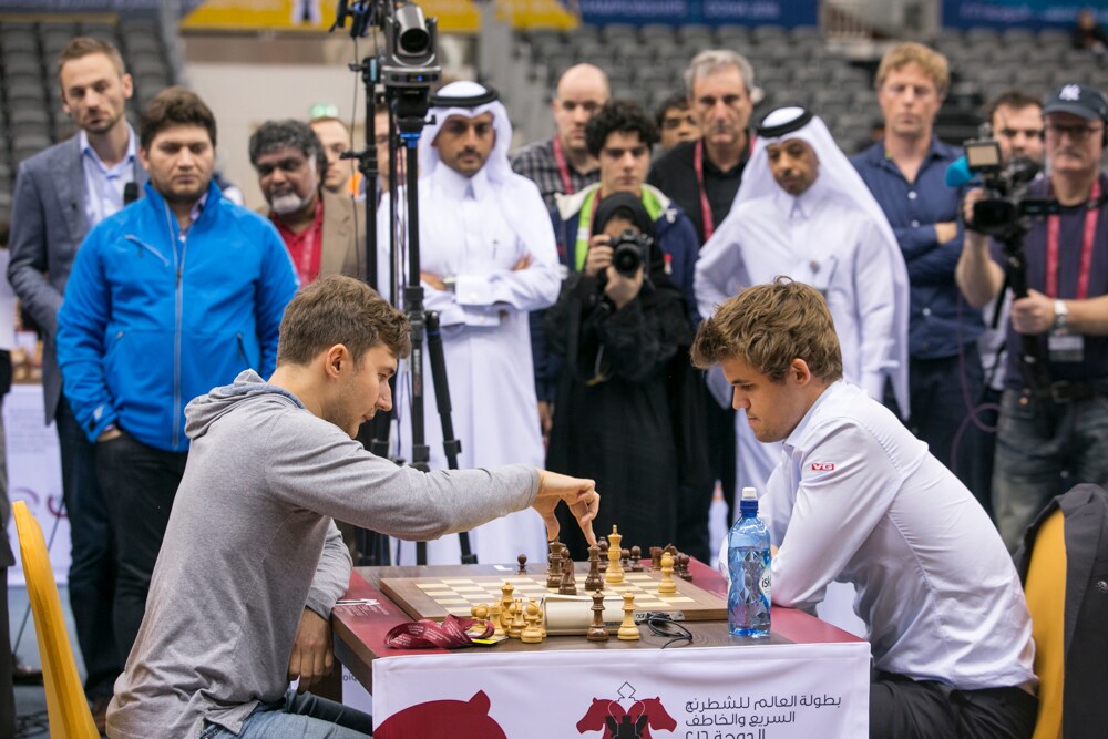 Karjakin se toma la revancha ante Carlsen