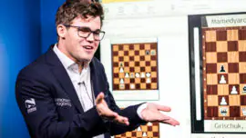 Magnus Carlsen pierde los nervios en una entrevista