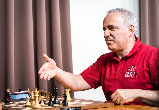 Garry Kasparov cierra una era a lo grande