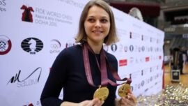 Anna Muzychuk, doble campeona mundial, renuncia a defender sus títulos en Arabia Saudí
