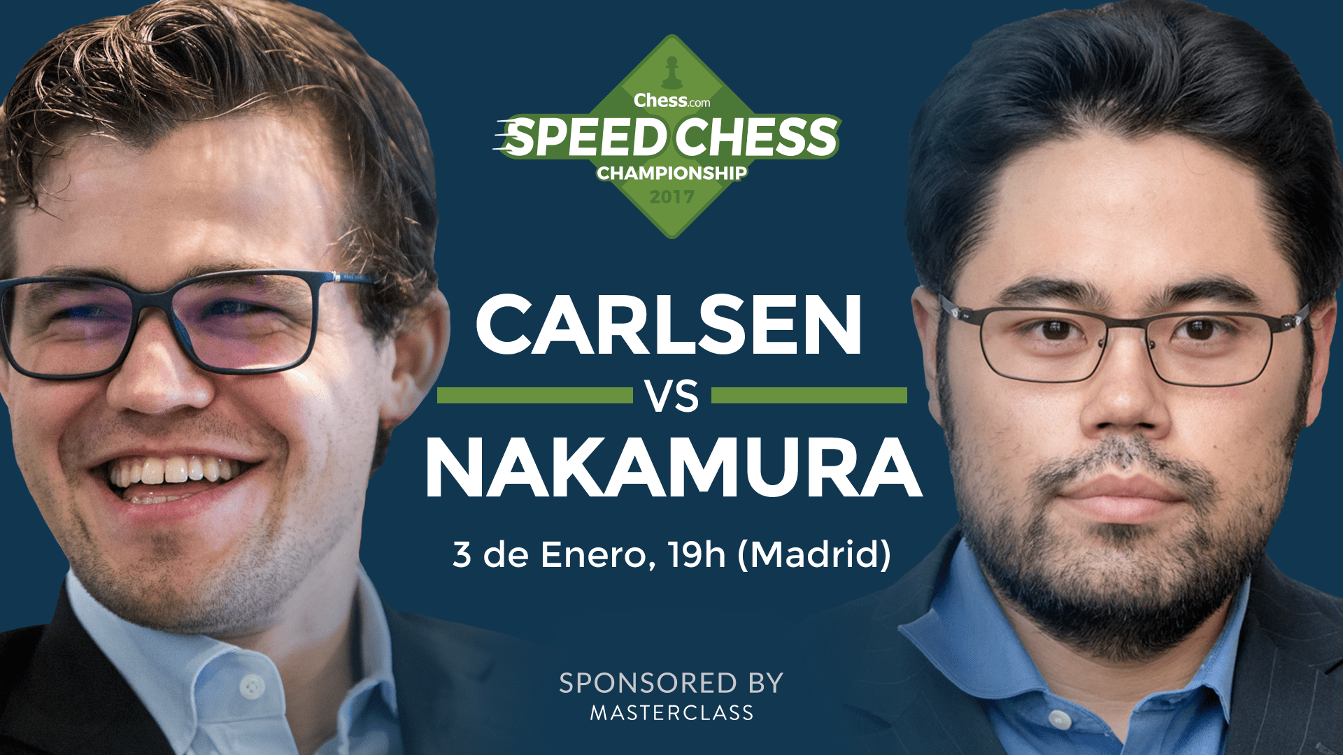 Carlsen y Nakamura juegan la final del mayor torneo de ajedrez por internet