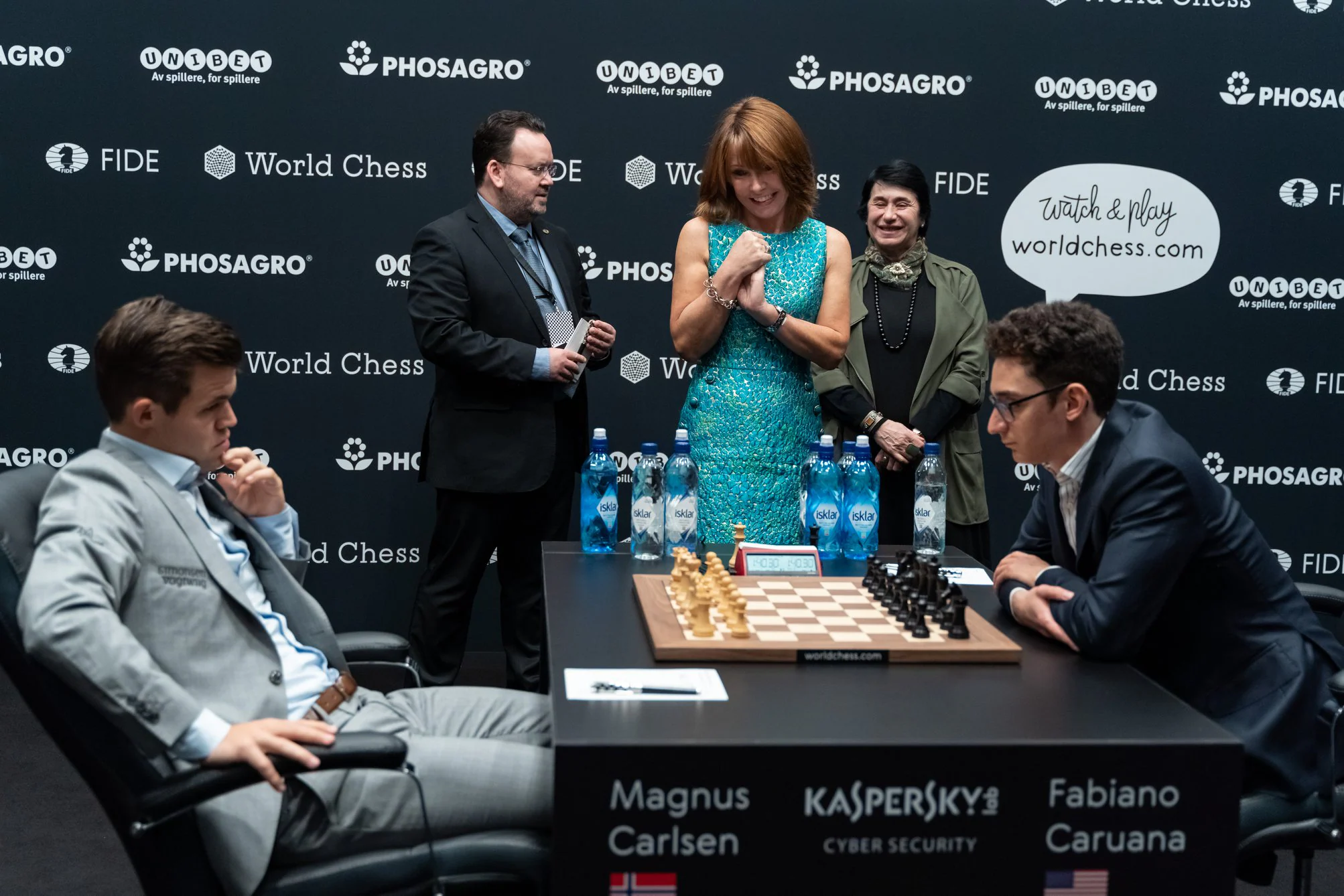 Caruana le da un buen susto a Carlsen