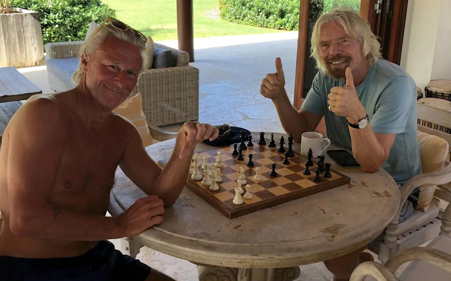 Richard Branson: amor al ajedrez, intolerancia y postureo