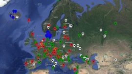 Mapa europeo del ajedrez: una idea brillante con errores de bulto