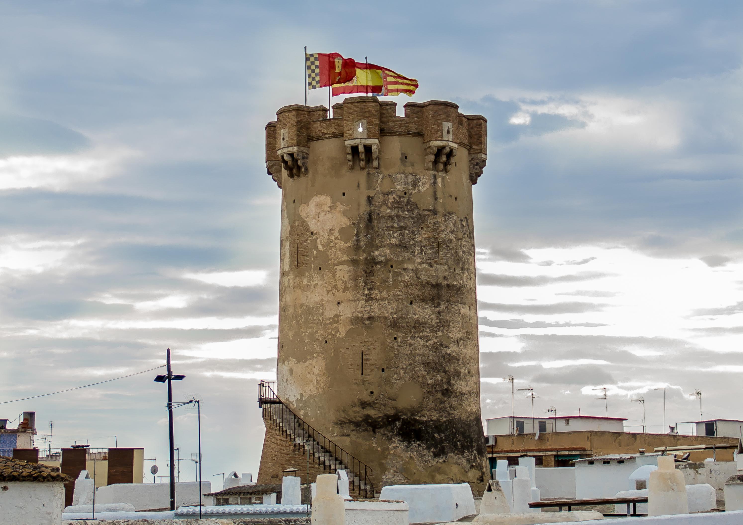 La torre herida por el ajedrez