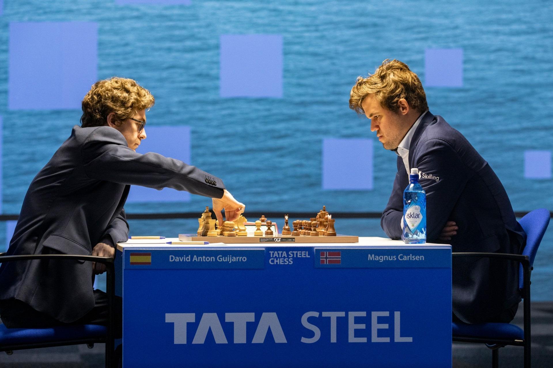 David Antón resiste de forma heroica contra Magnus Carlsen