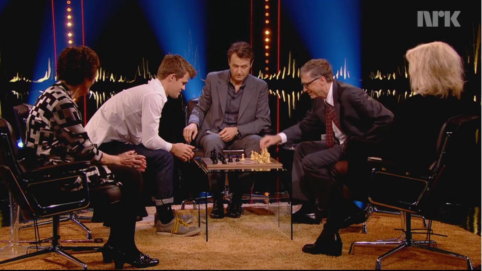 Bill Gates tuvo ganado a Magnus Carlsen!