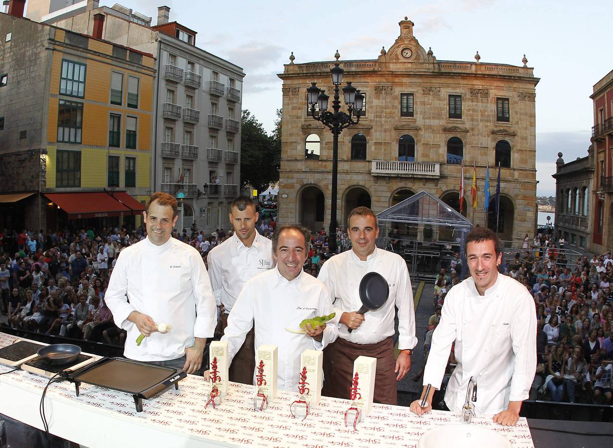 Gijón: alta cocina en la plaza