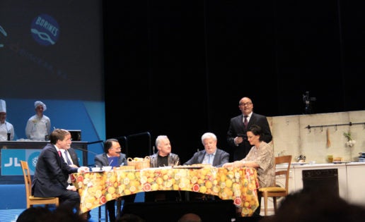 Embajador de la gastronomía asturiana. Un honor