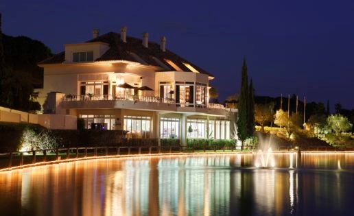 El Lago y otras comidas en Marbella