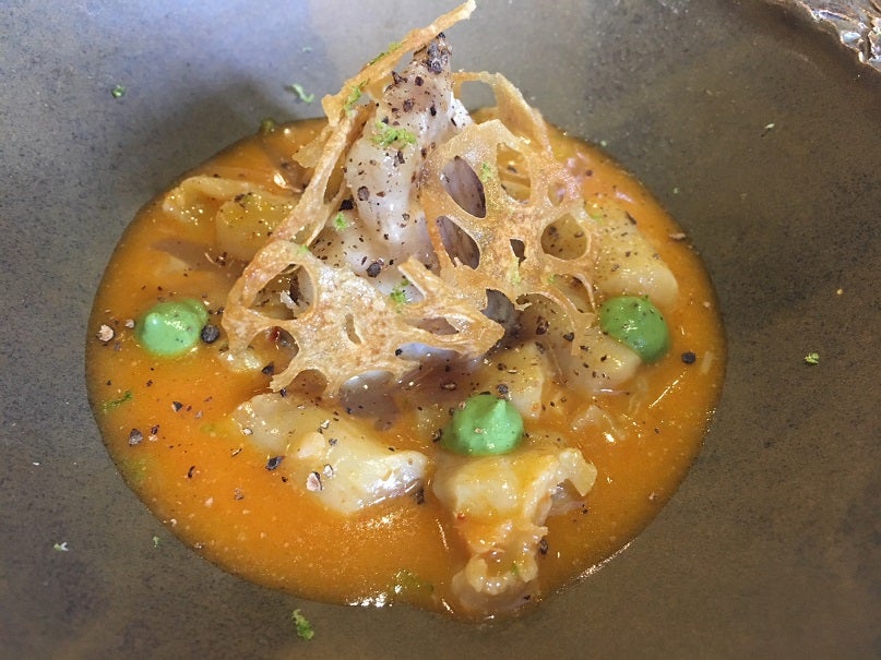 Regueiro, la notable cocina asiática de Diego Fernández en Asturias