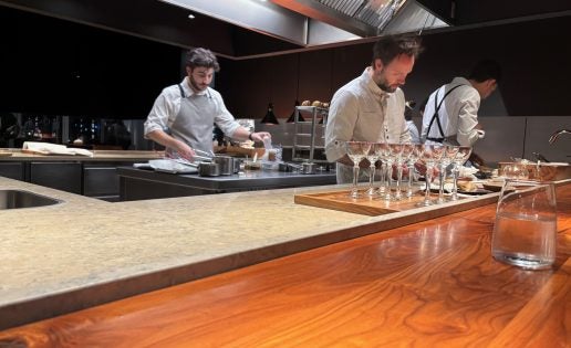 Marlene, una estrella en la terminal de cruceros de Lisboa