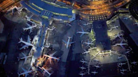 Fotos únicas: aeropuertos vistos desde el cielo