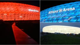 Allianz Arena: así se construyó el campo que cambia de piel