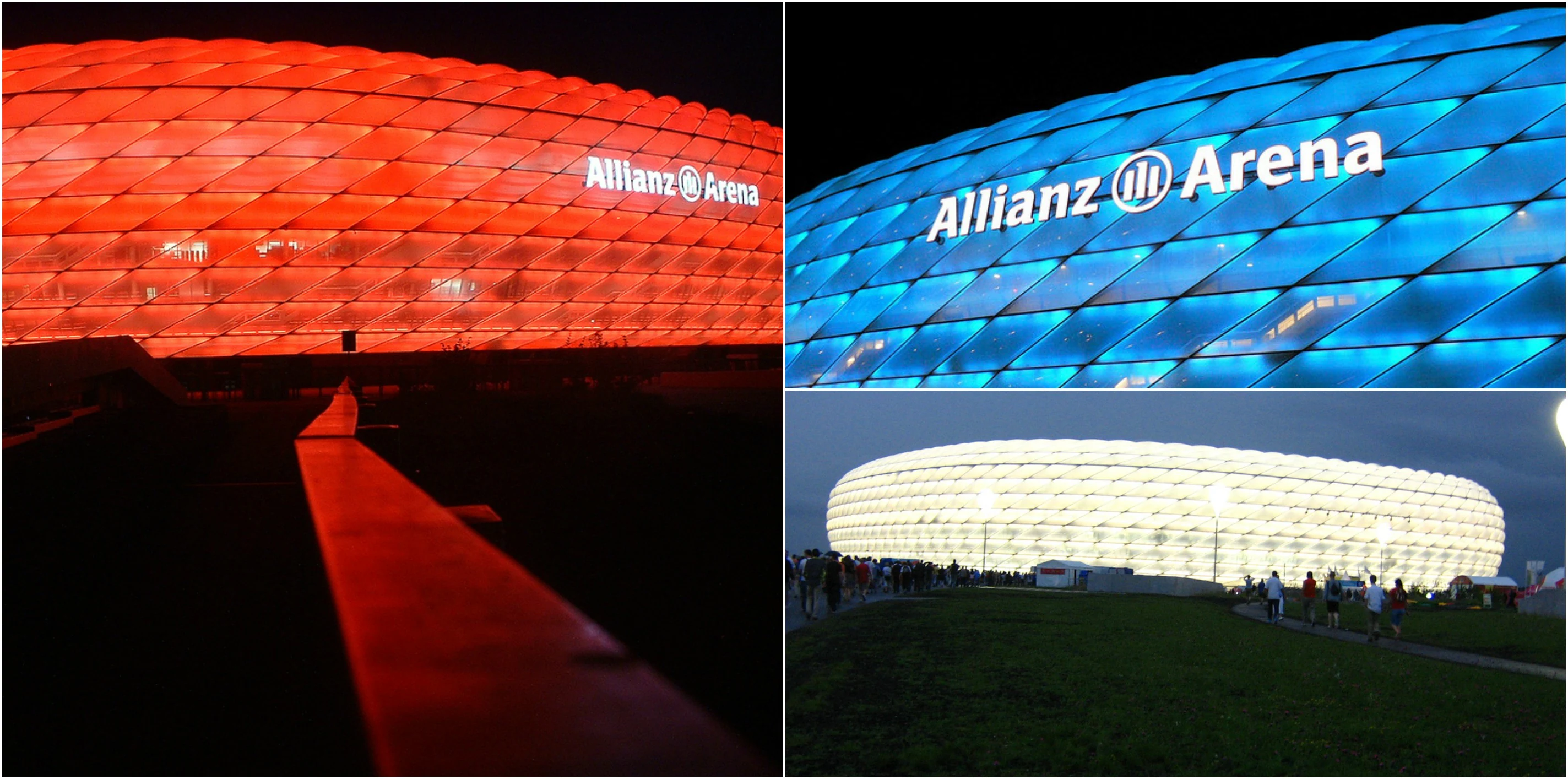 Allianz Arena: así se construyó el campo que cambia de piel