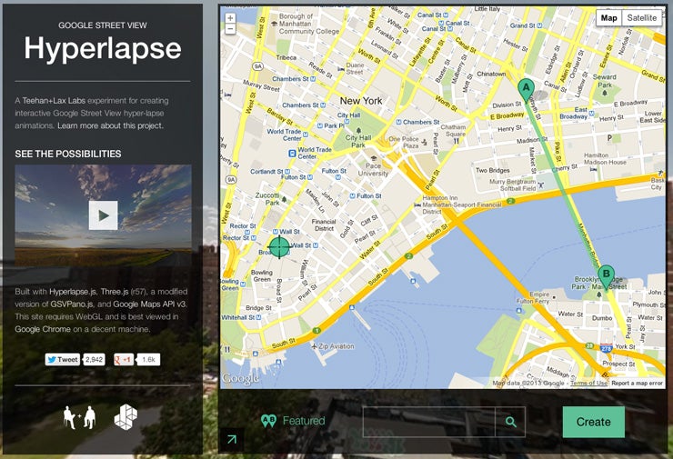 Time lapse con Google: vídeos para ir de paseo por el mundo