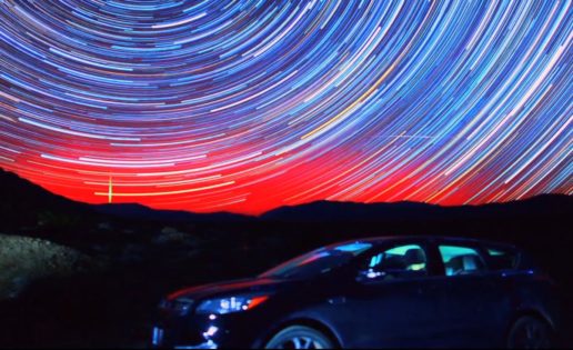 La más bella «caravana» de estrellas en el Valle de la Muerte