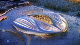 El estadio con forma de vagina: el polémico diseño de Zaha Hadid para Qatar 2022