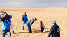 El niño sirio de cuatro años que cruzó solo el desierto