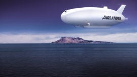 Airlander: la aeronave más grande del mundo, en manos del cantante de Iron Maiden