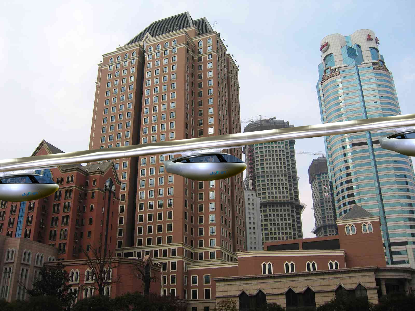 SkyTran: el “aerotaxi” que cambiará nuestras ciudades ya está aquí