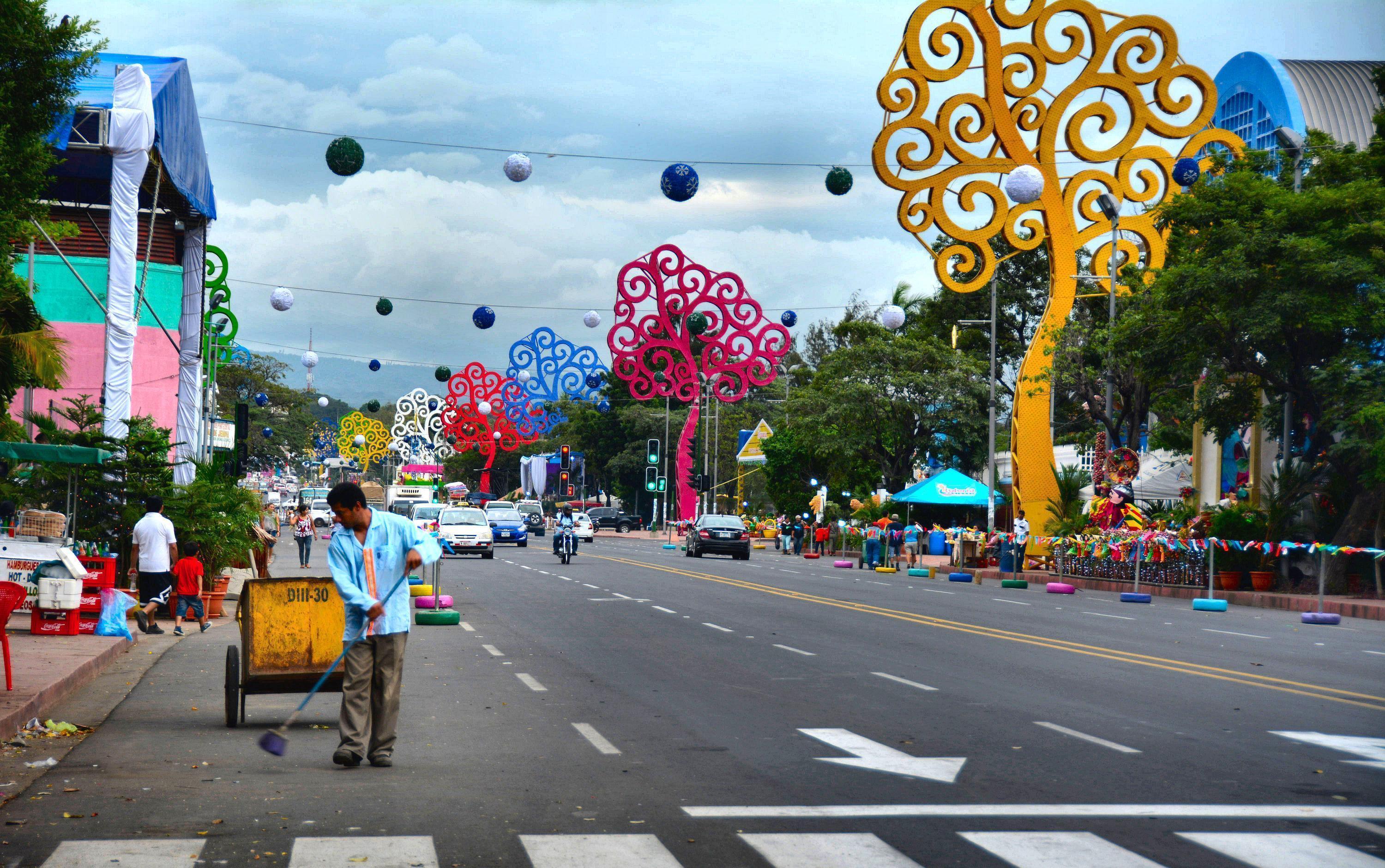 Las “arbolatas” de Managua