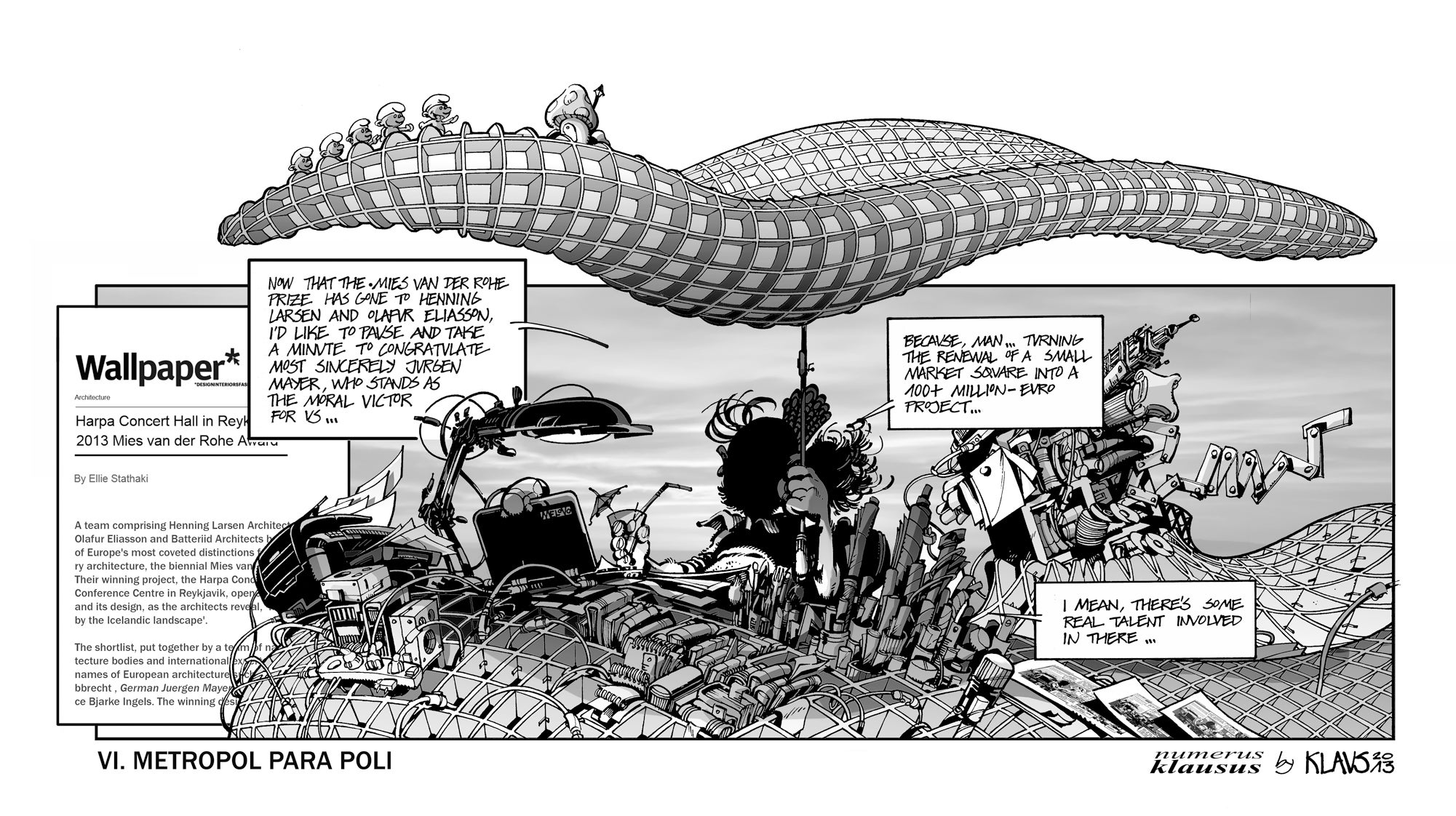 Satirizar la arquitectura. Entrevista a Klaus (2ª parte)