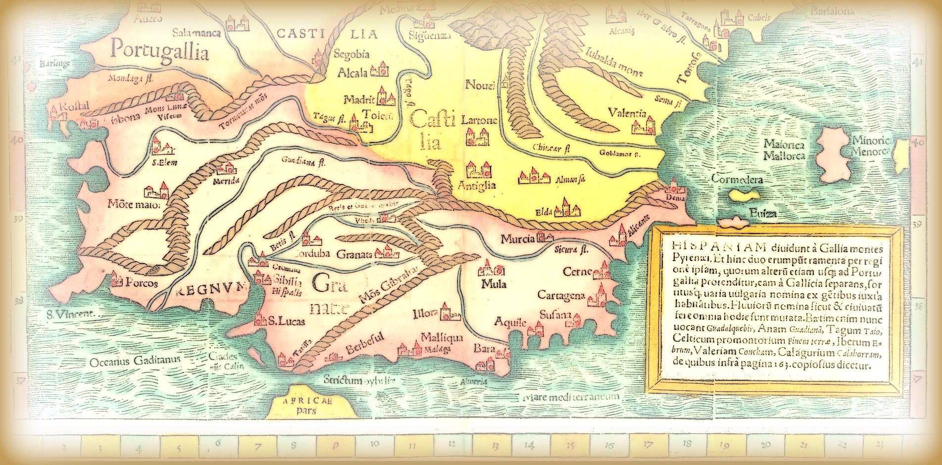 Andalucía sus trazos y sus vidas, mapas en el tiempo.