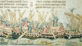 Septiembre de 1338. El año que por primera vez rugió el cañón sobre la mar