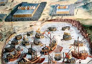 Un desembarco en Inglaterra en 1595