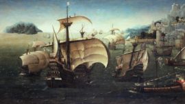 Joachim Patinir 1520…¿la primera marina de la historia?